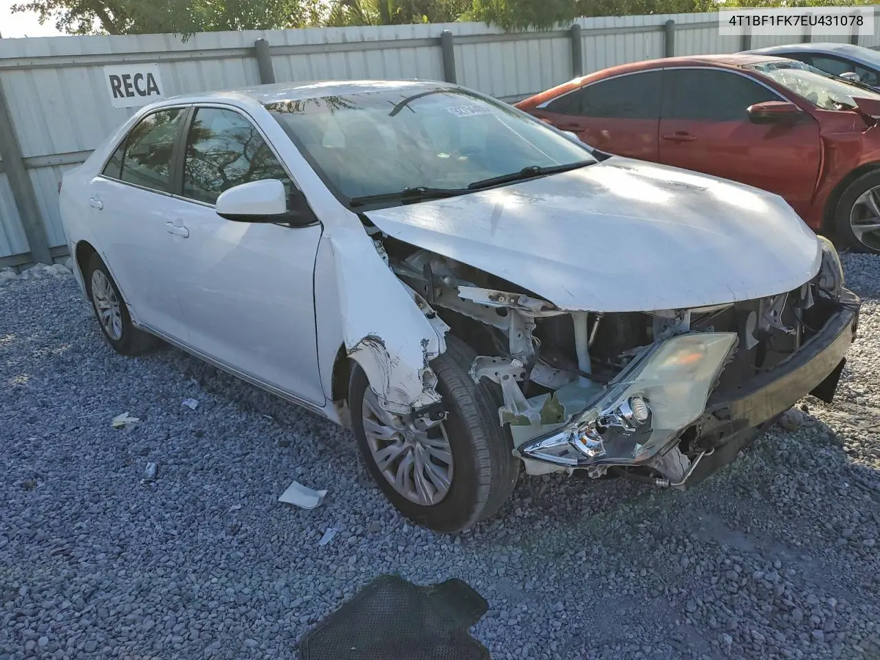 4T1BF1FK7EU431078 2014 Toyota Camry L