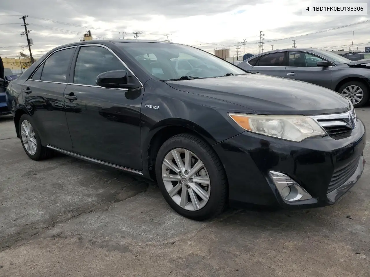 4T1BD1FK0EU138306 2014 Toyota Camry Hybrid