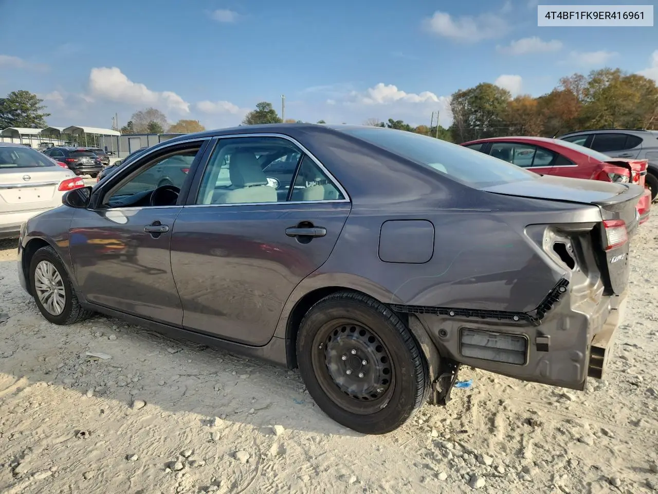 4T4BF1FK9ER416961 2014 Toyota Camry L