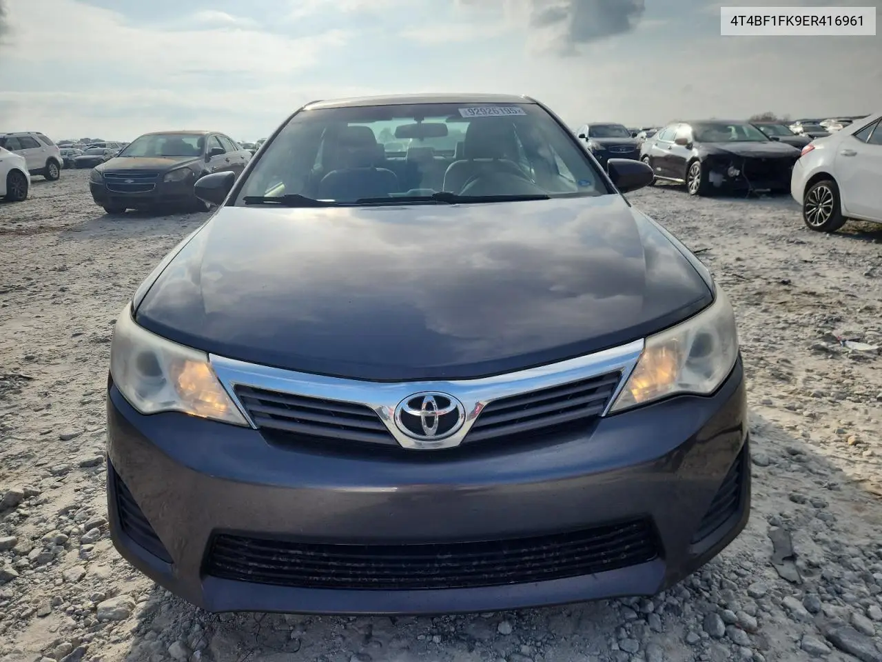 4T4BF1FK9ER416961 2014 Toyota Camry L