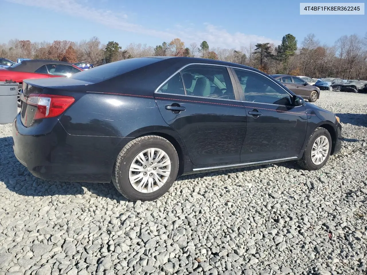 4T4BF1FK8ER362245 2014 Toyota Camry L