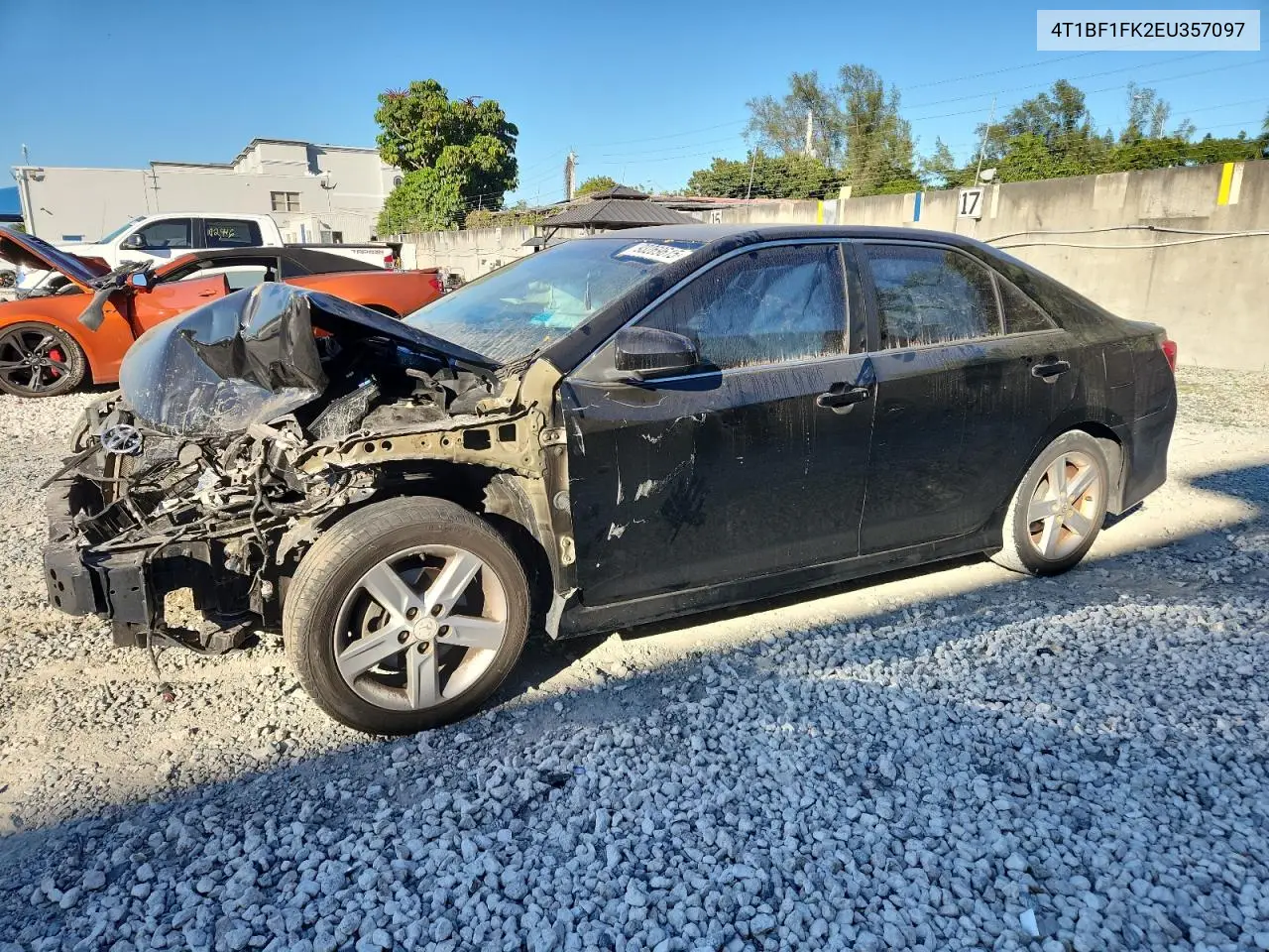 4T1BF1FK2EU357097 2014 Toyota Camry L