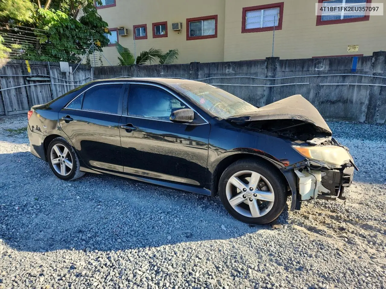 4T1BF1FK2EU357097 2014 Toyota Camry L