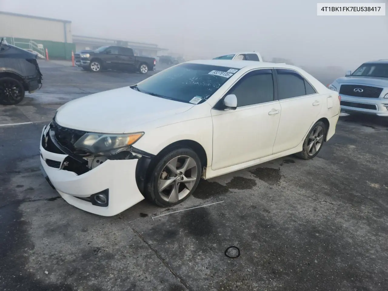 4T1BK1FK7EU538417 2014 Toyota Camry Se