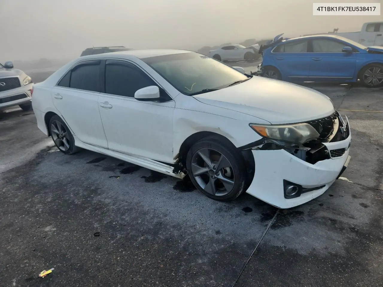 4T1BK1FK7EU538417 2014 Toyota Camry Se