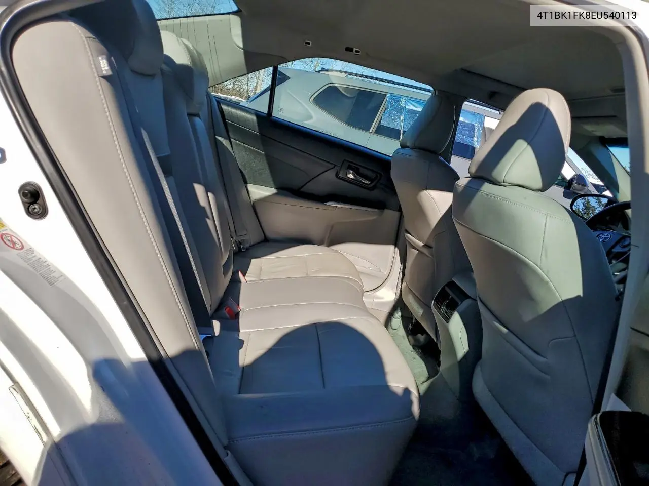 4T1BK1FK8EU540113 2014 Toyota Camry Se