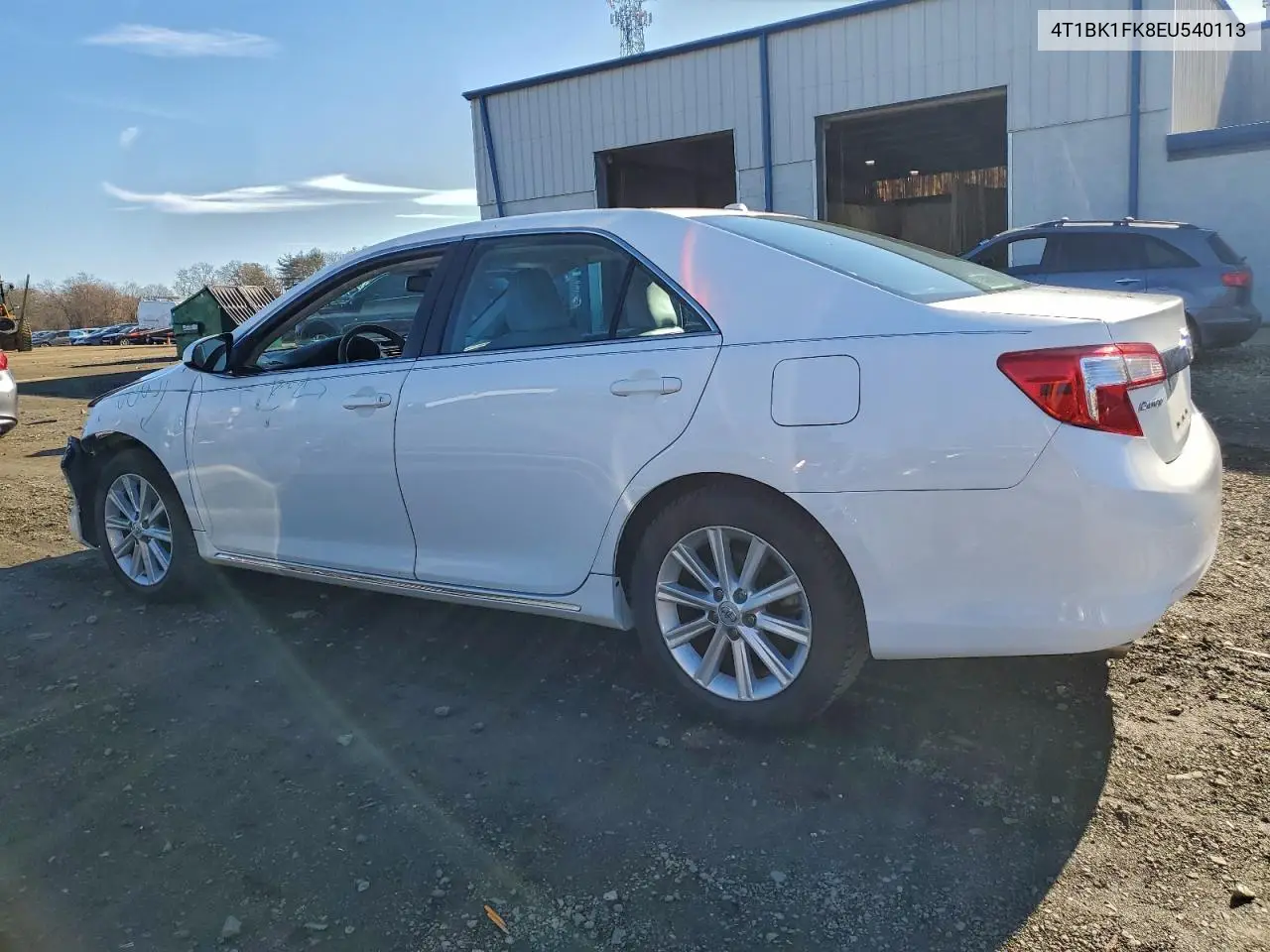 4T1BK1FK8EU540113 2014 Toyota Camry Se