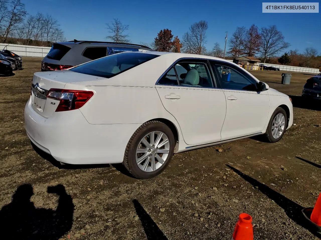 4T1BK1FK8EU540113 2014 Toyota Camry Se