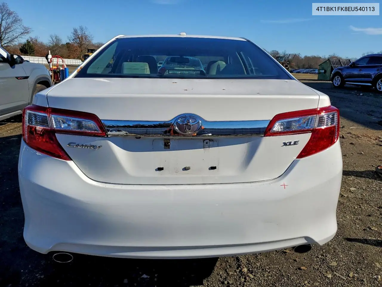 4T1BK1FK8EU540113 2014 Toyota Camry Se