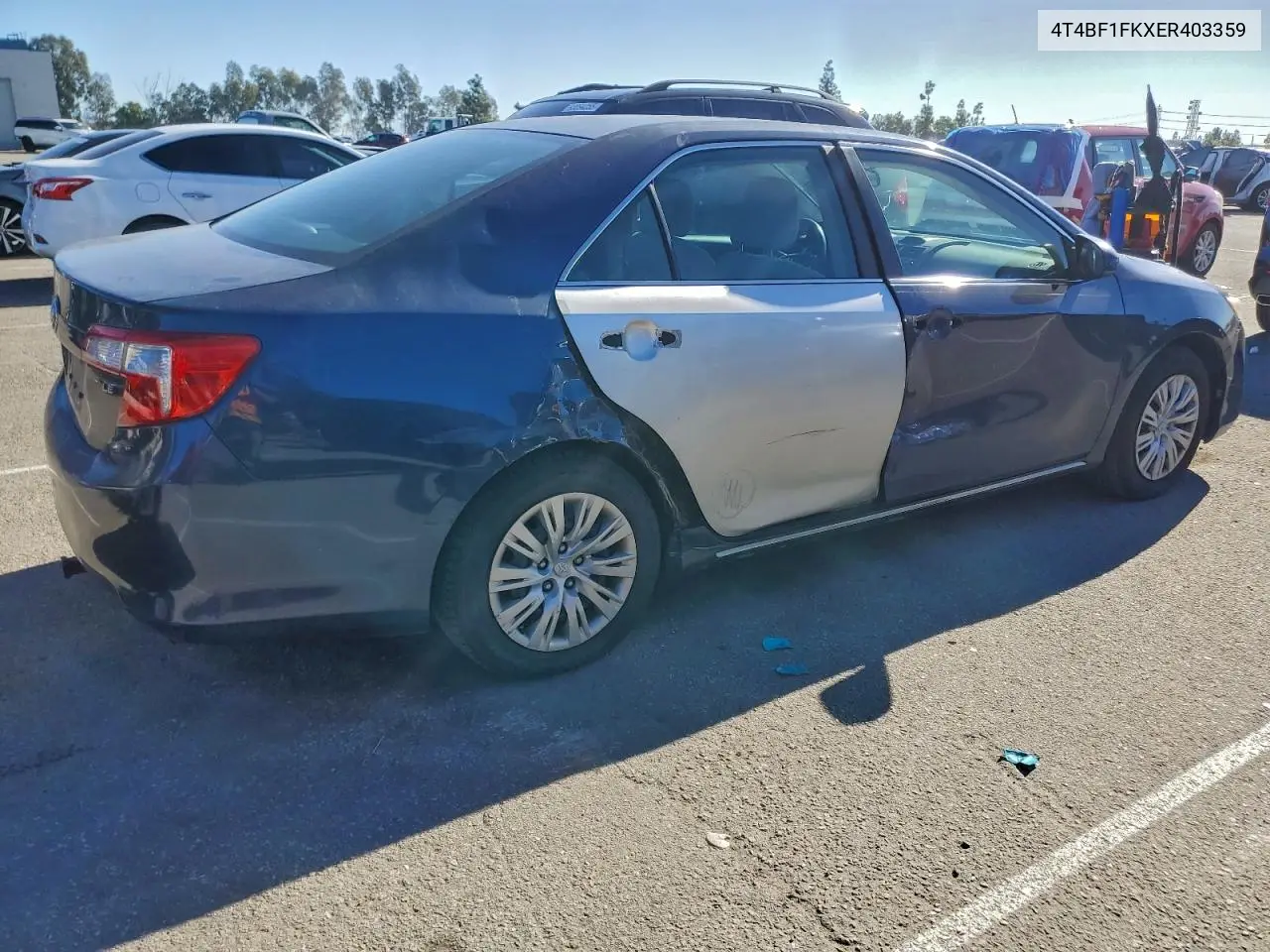 4T4BF1FKXER403359 2014 Toyota Camry L