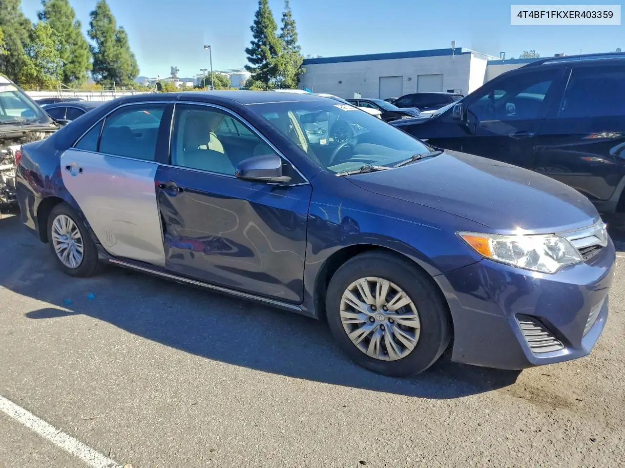 4T4BF1FKXER403359 2014 Toyota Camry L