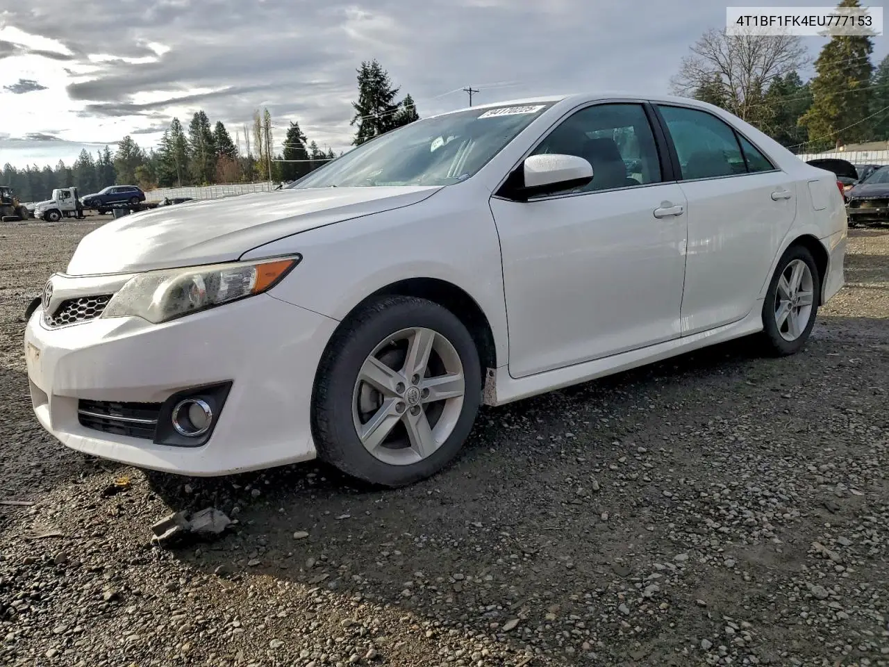 4T1BF1FK4EU777153 2014 Toyota Camry L