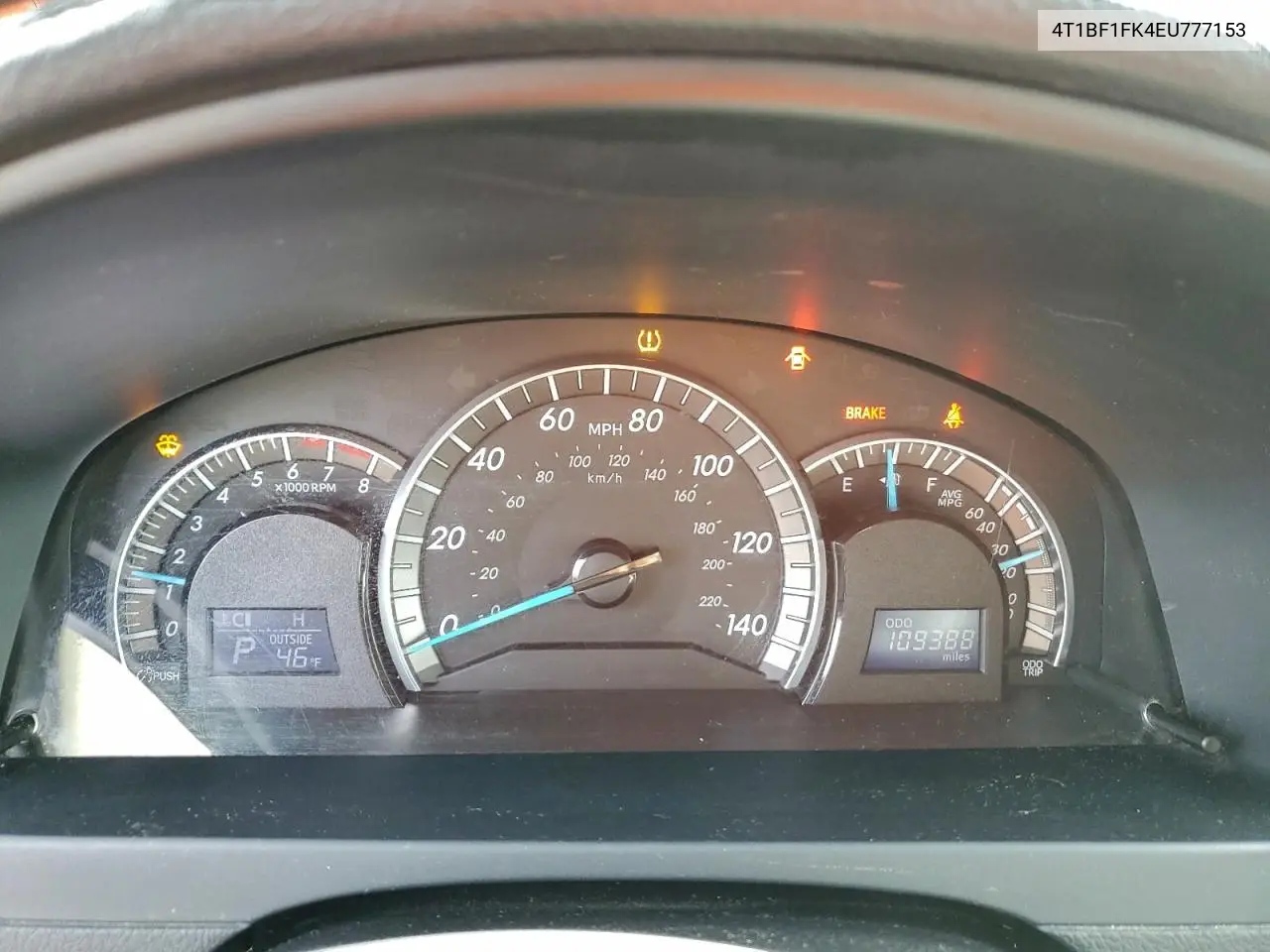 4T1BF1FK4EU777153 2014 Toyota Camry L