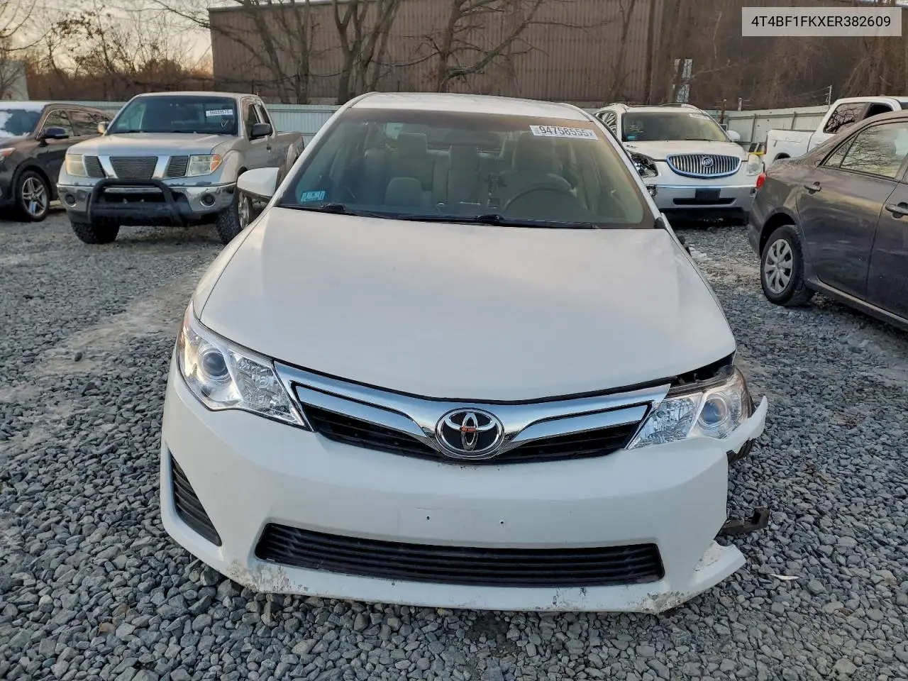 4T4BF1FKXER382609 2014 Toyota Camry L