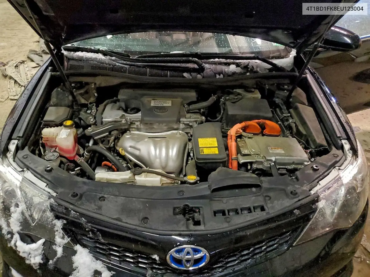4T1BD1FK8EU123004 2014 Toyota Camry Hybrid