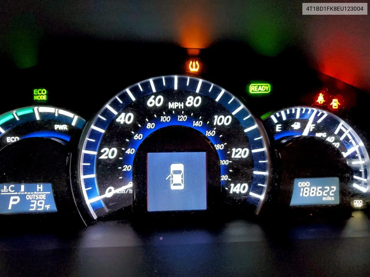 4T1BD1FK8EU123004 2014 Toyota Camry Hybrid