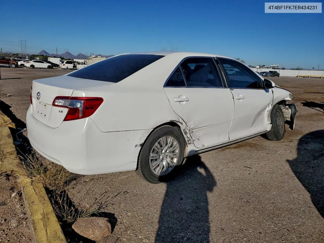 4T4BF1FK7ER434231 2014 Toyota Camry L