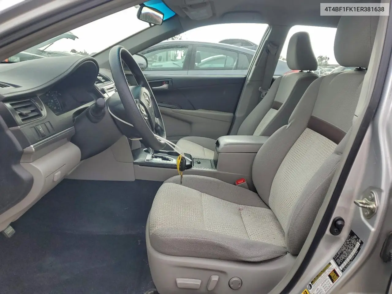 4T4BF1FK1ER381638 2014 Toyota Camry L