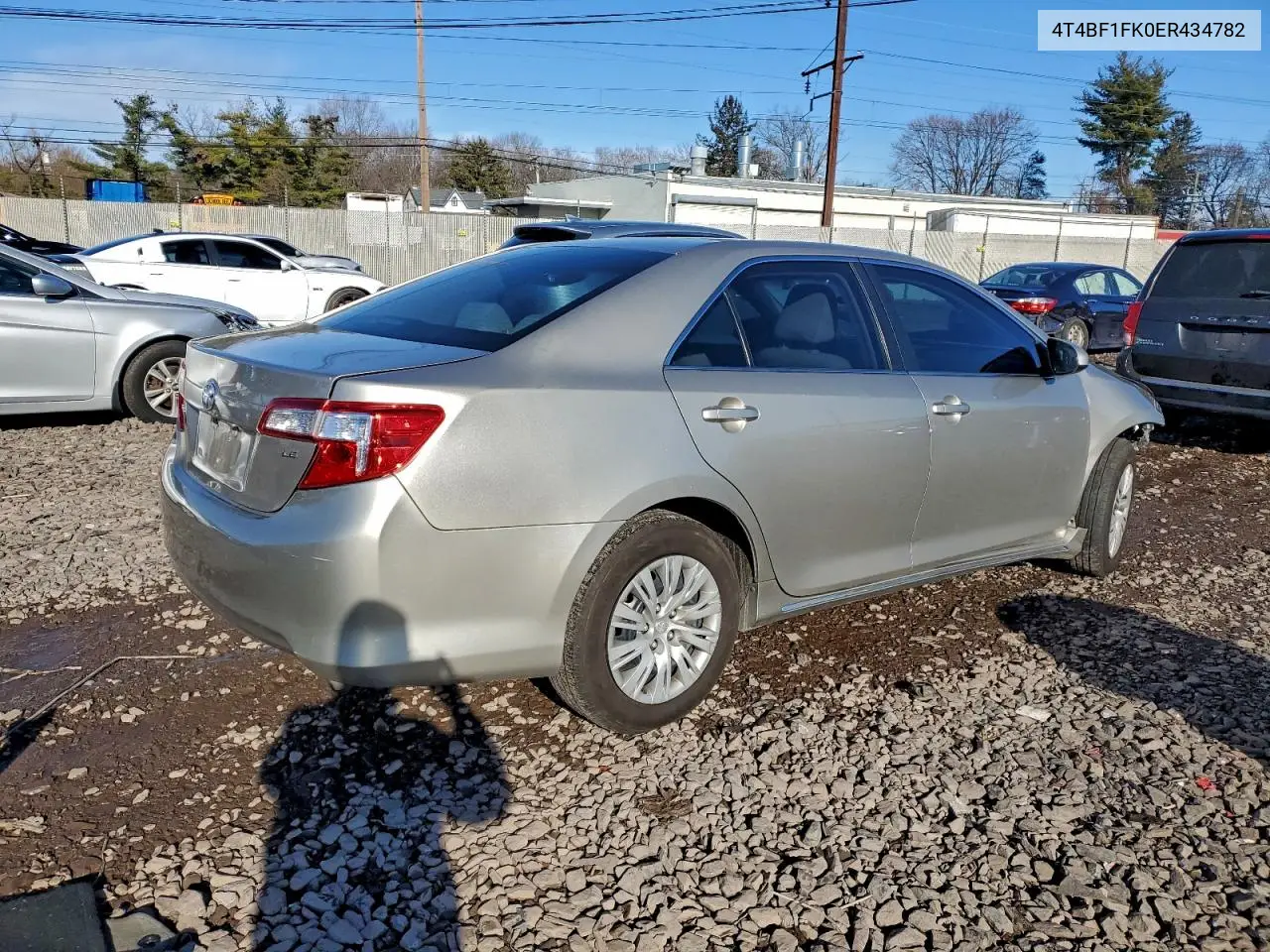 4T4BF1FK0ER434782 2014 Toyota Camry L