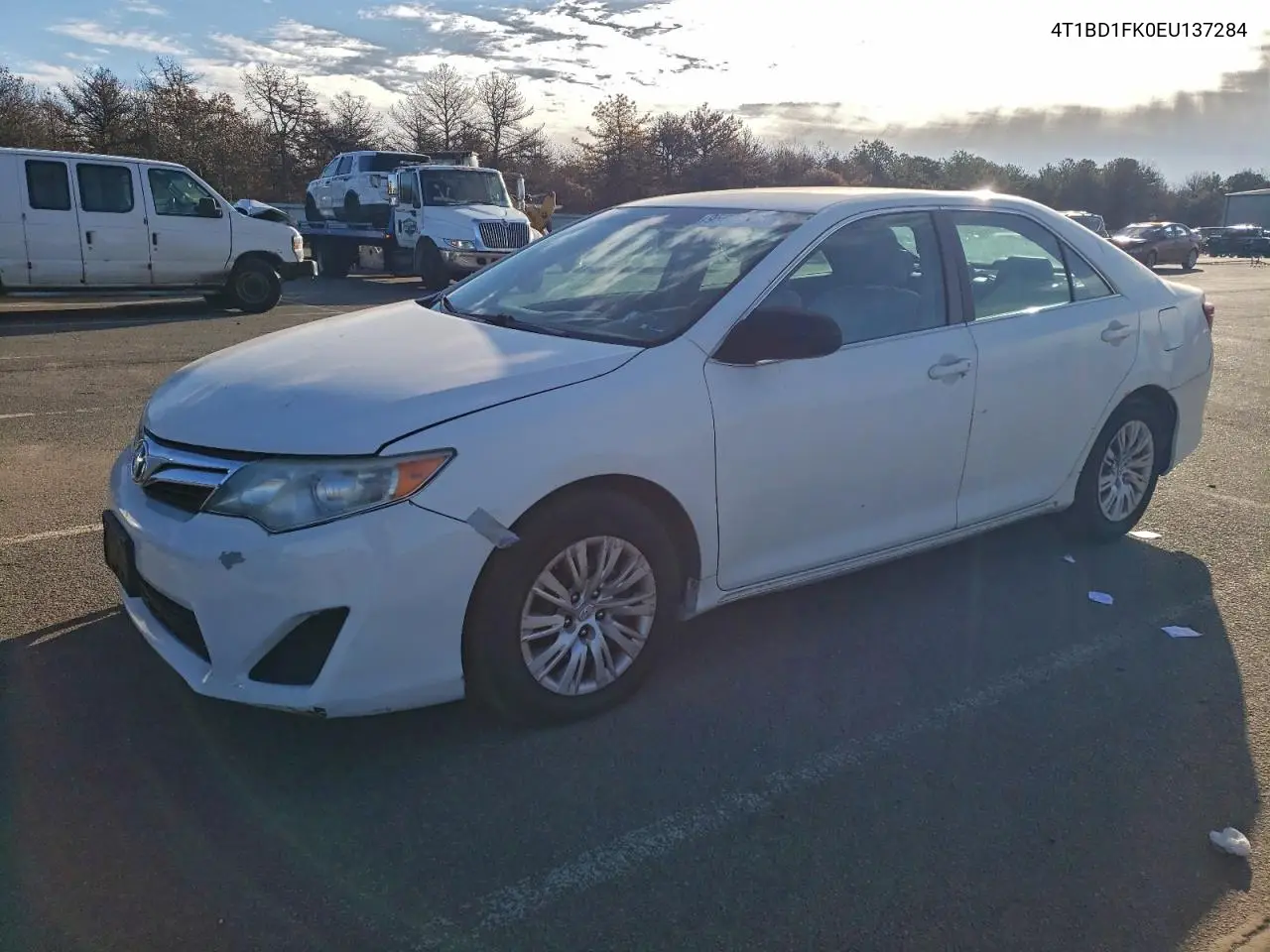 4T1BD1FK0EU137284 2014 Toyota Camry Hybrid