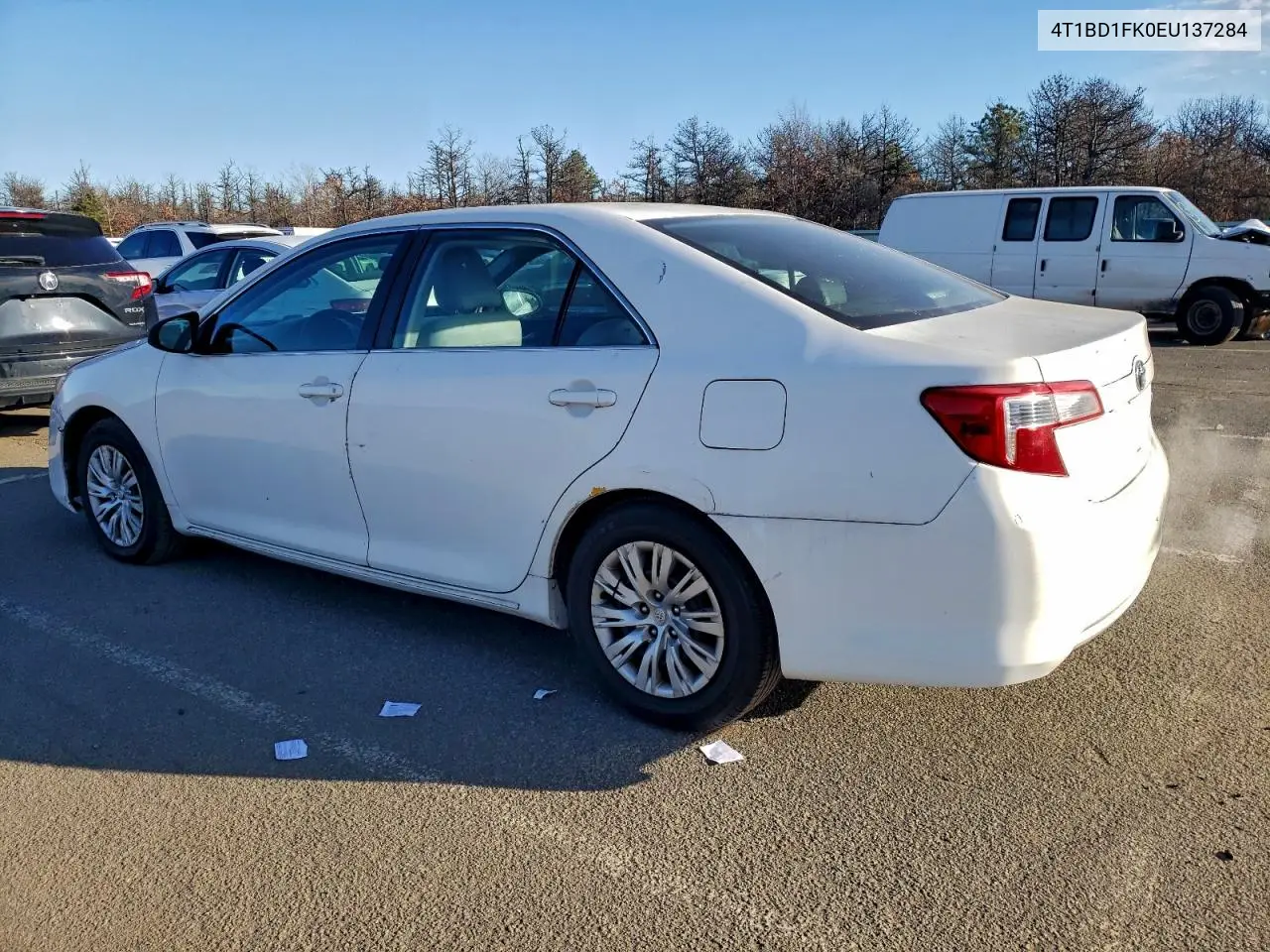 4T1BD1FK0EU137284 2014 Toyota Camry Hybrid