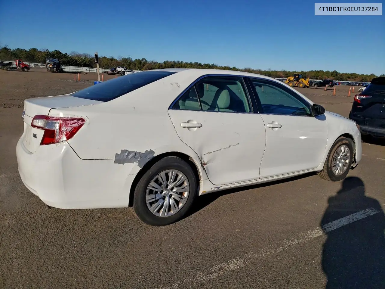 4T1BD1FK0EU137284 2014 Toyota Camry Hybrid