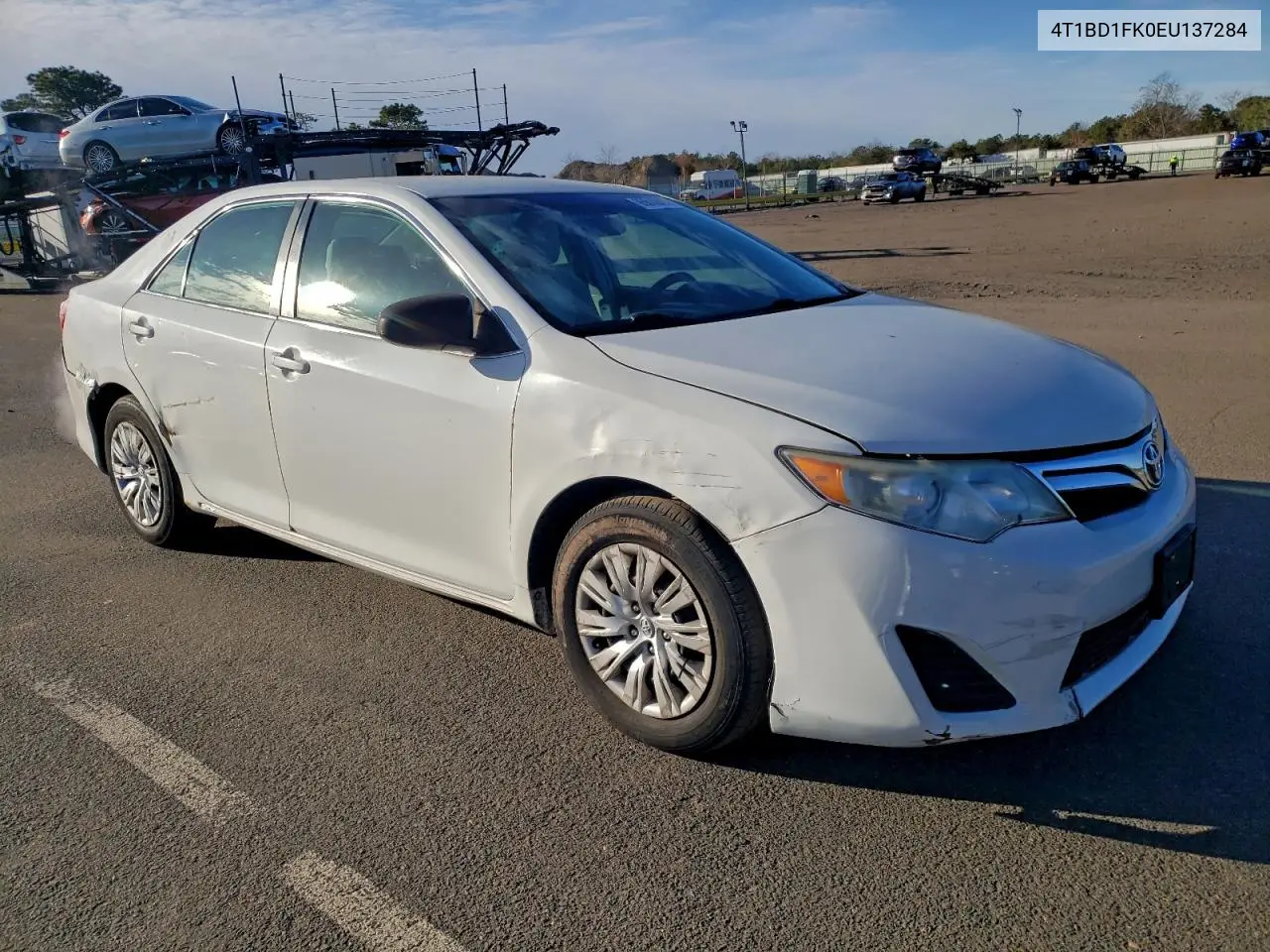 4T1BD1FK0EU137284 2014 Toyota Camry Hybrid