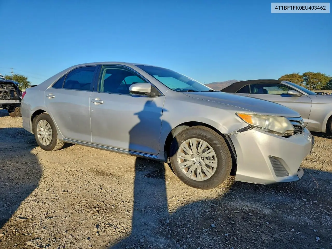 4T1BF1FK0EU403462 2014 Toyota Camry L
