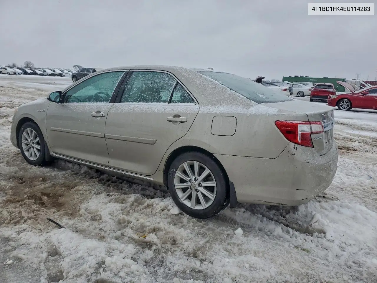 4T1BD1FK4EU114283 2014 Toyota Camry Hybrid