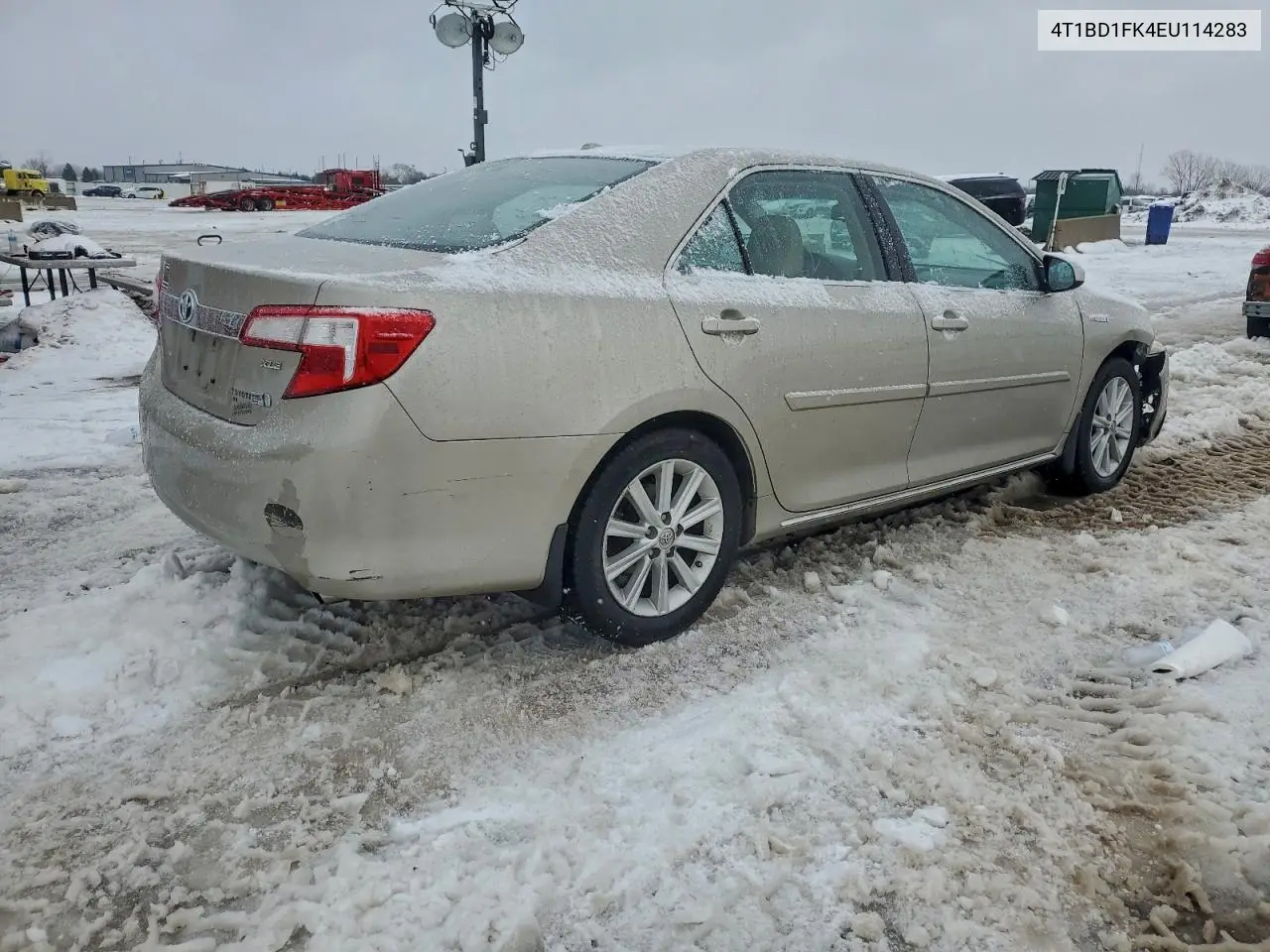 4T1BD1FK4EU114283 2014 Toyota Camry Hybrid
