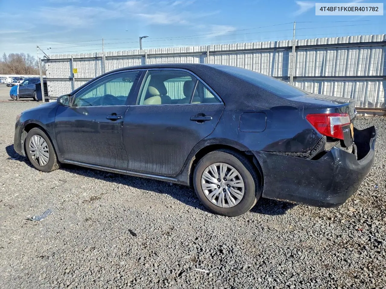 4T4BF1FK0ER401782 2014 Toyota Camry L