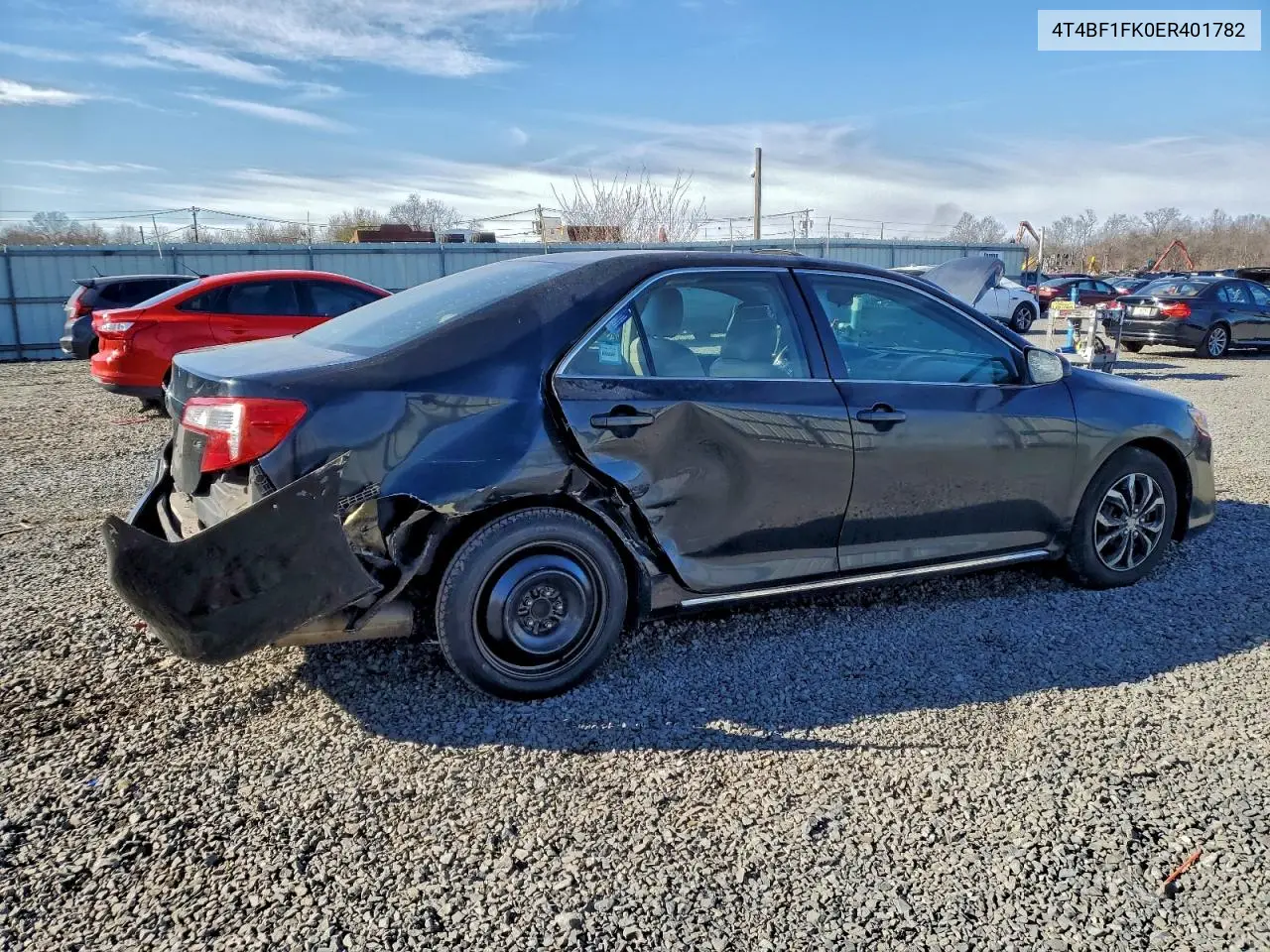 4T4BF1FK0ER401782 2014 Toyota Camry L
