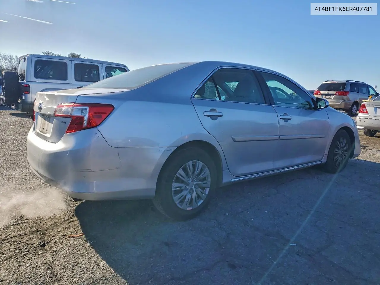 4T4BF1FK6ER407781 2014 Toyota Camry L