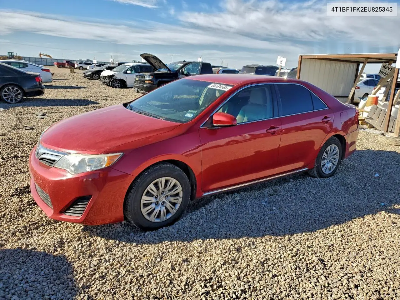 4T1BF1FK2EU825345 2014 Toyota Camry Le