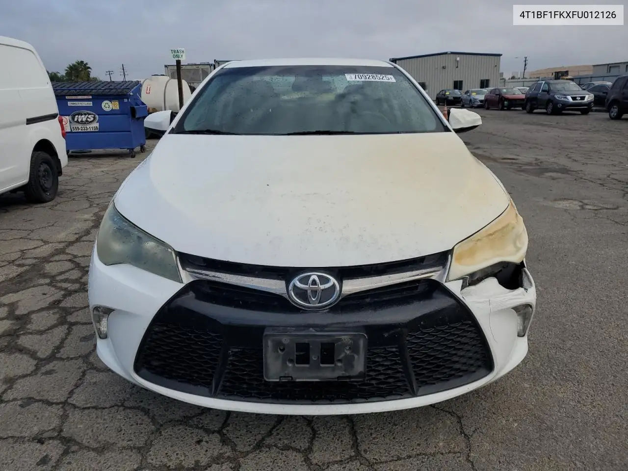 4T1BF1FKXFU012126 2015 Toyota Camry Le