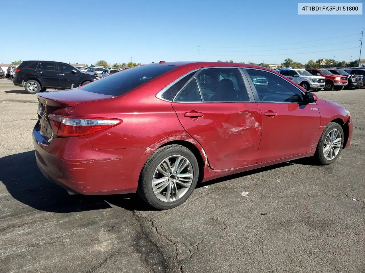 4T1BD1FK5FU151800 2015 Toyota Camry Hybrid