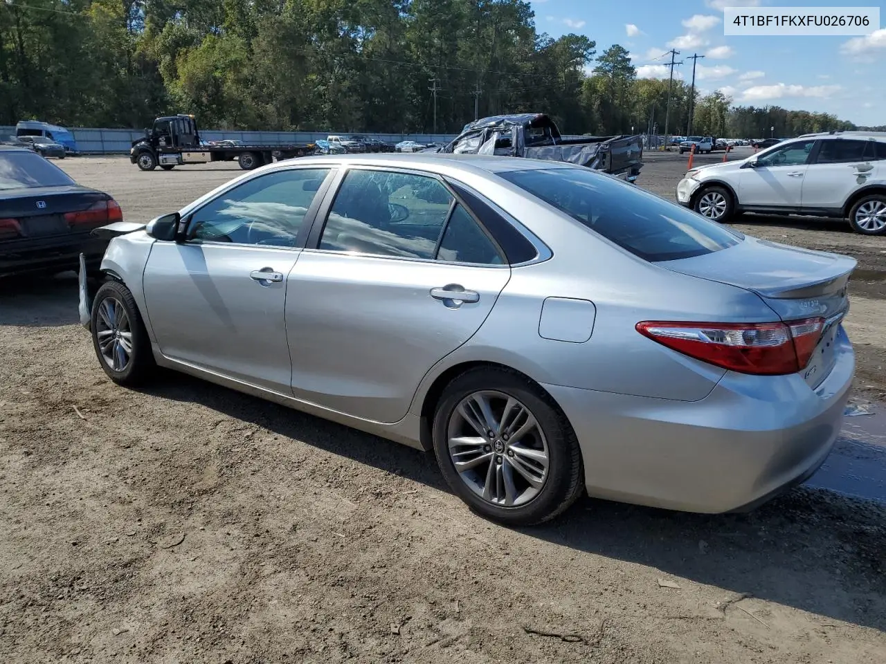4T1BF1FKXFU026706 2015 Toyota Camry Le