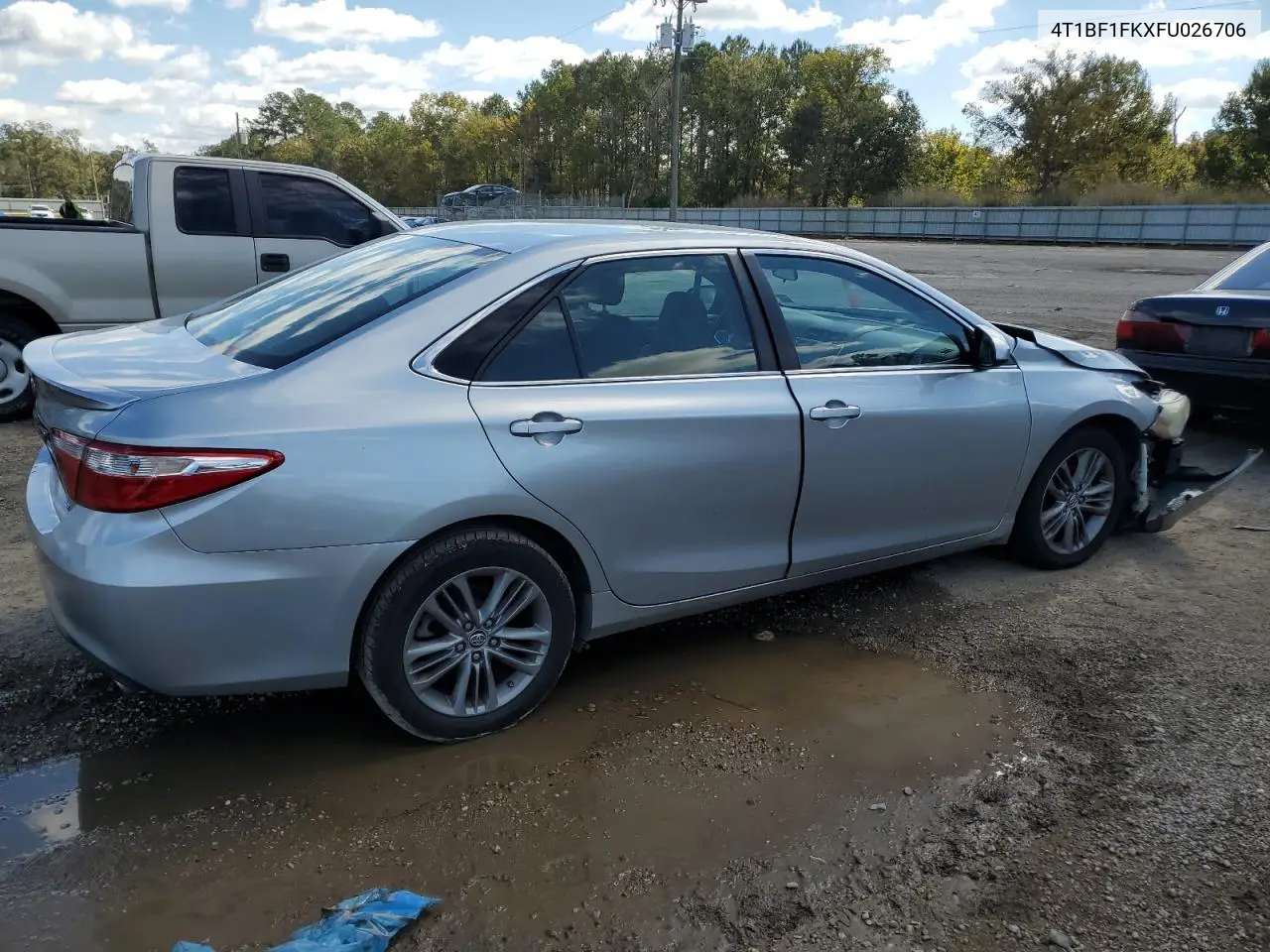 4T1BF1FKXFU026706 2015 Toyota Camry Le
