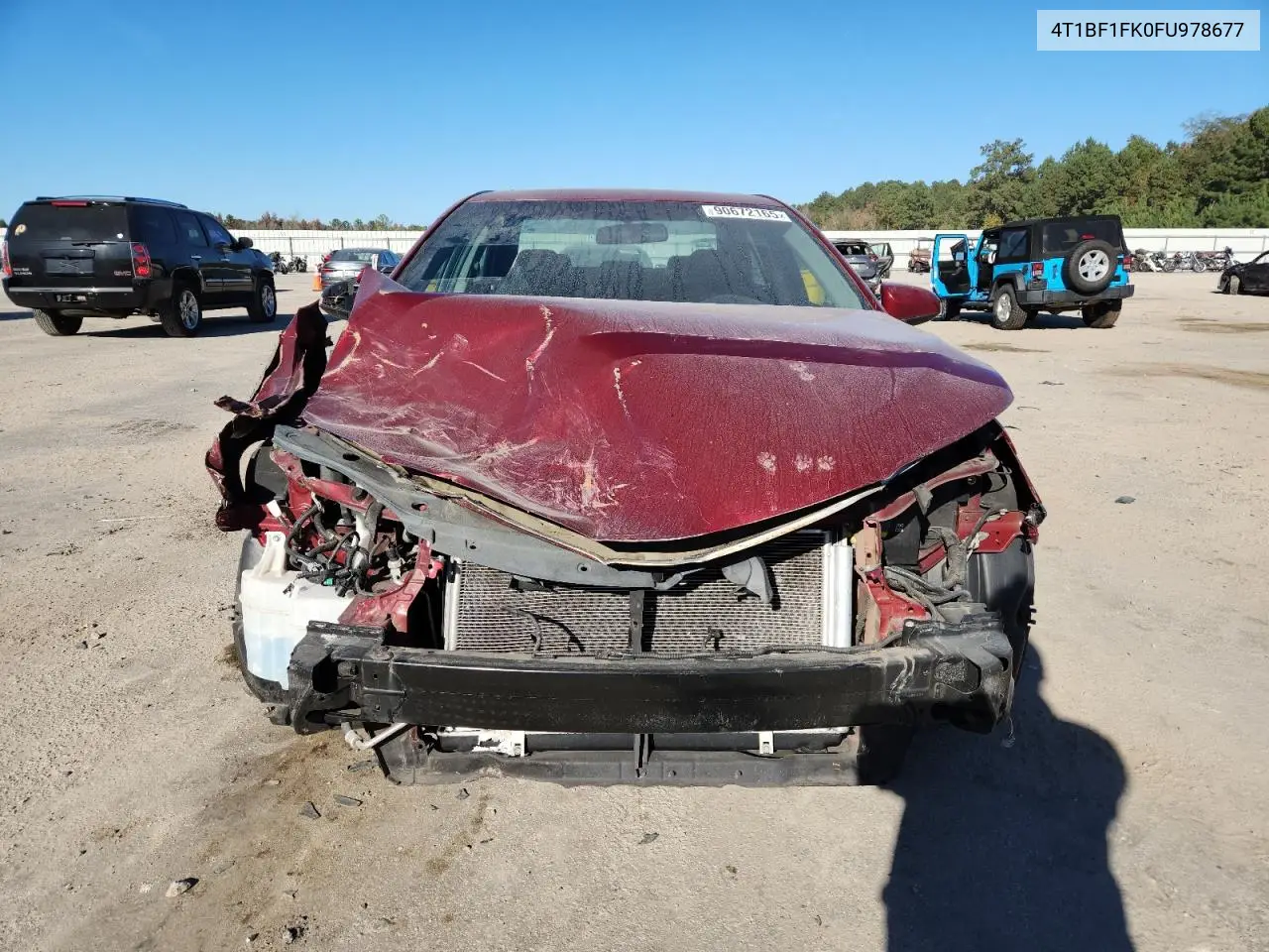 4T1BF1FK0FU978677 2015 Toyota Camry Le