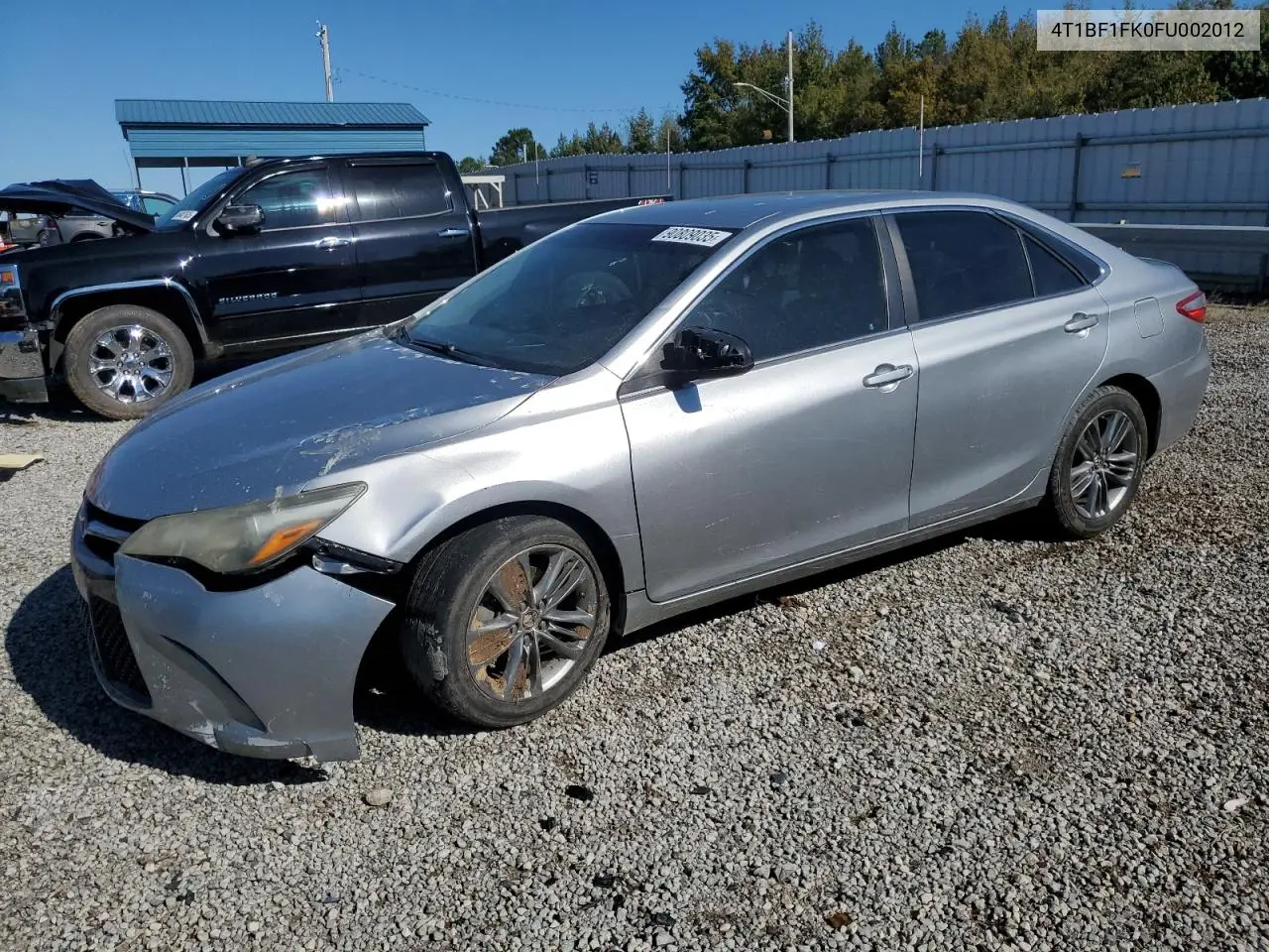 4T1BF1FK0FU002012 2015 Toyota Camry Le