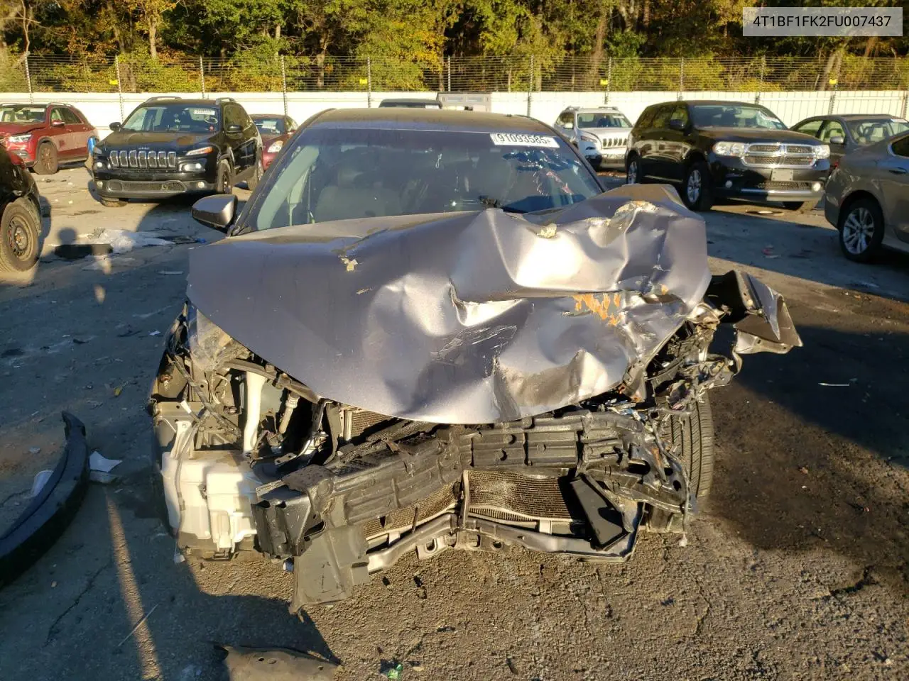 4T1BF1FK2FU007437 2015 Toyota Camry Le