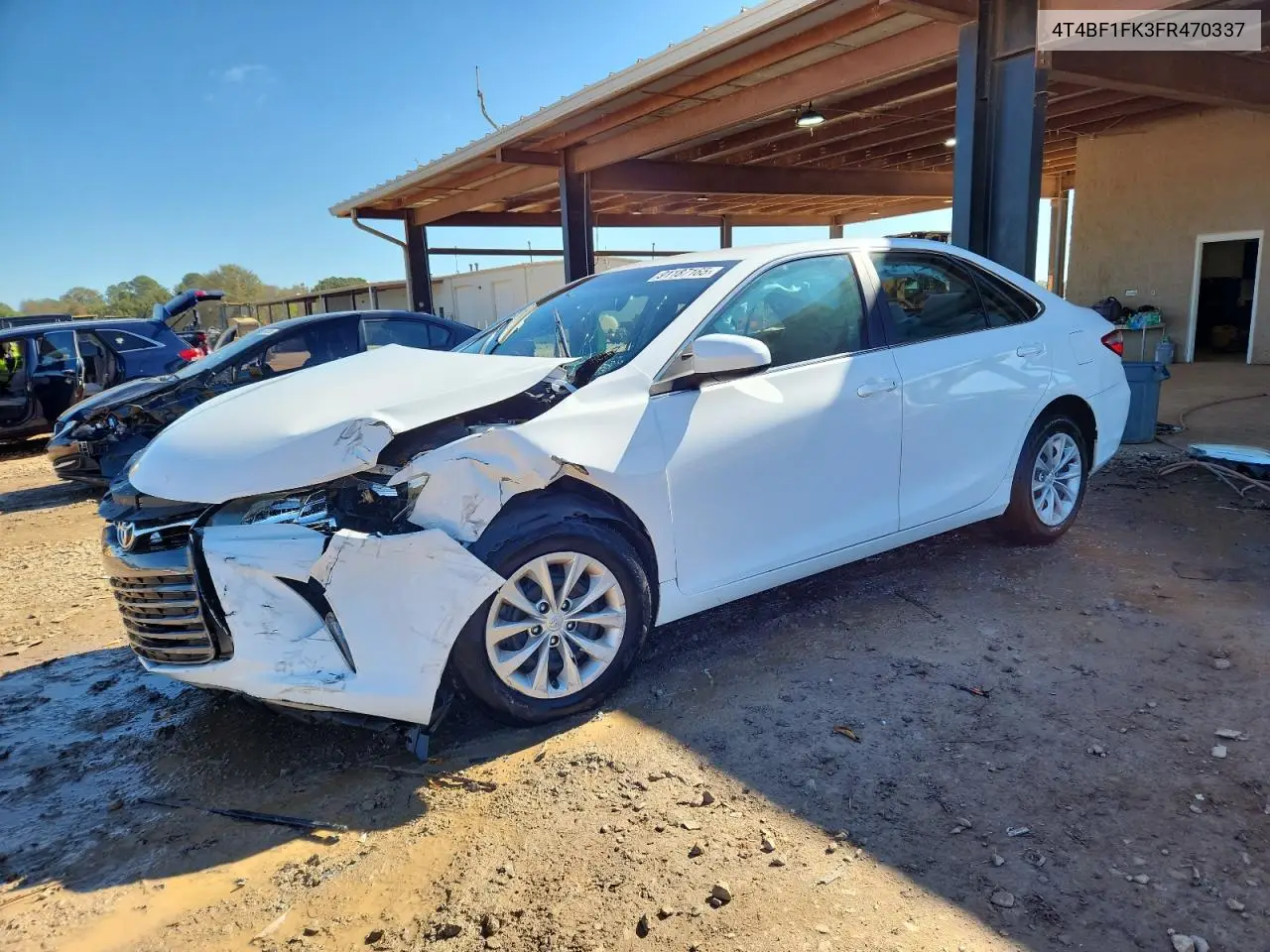 4T4BF1FK3FR470337 2015 Toyota Camry Le