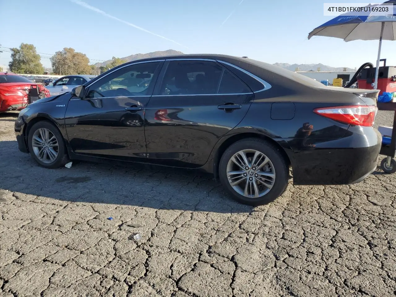 4T1BD1FK0FU169203 2015 Toyota Camry Hybrid
