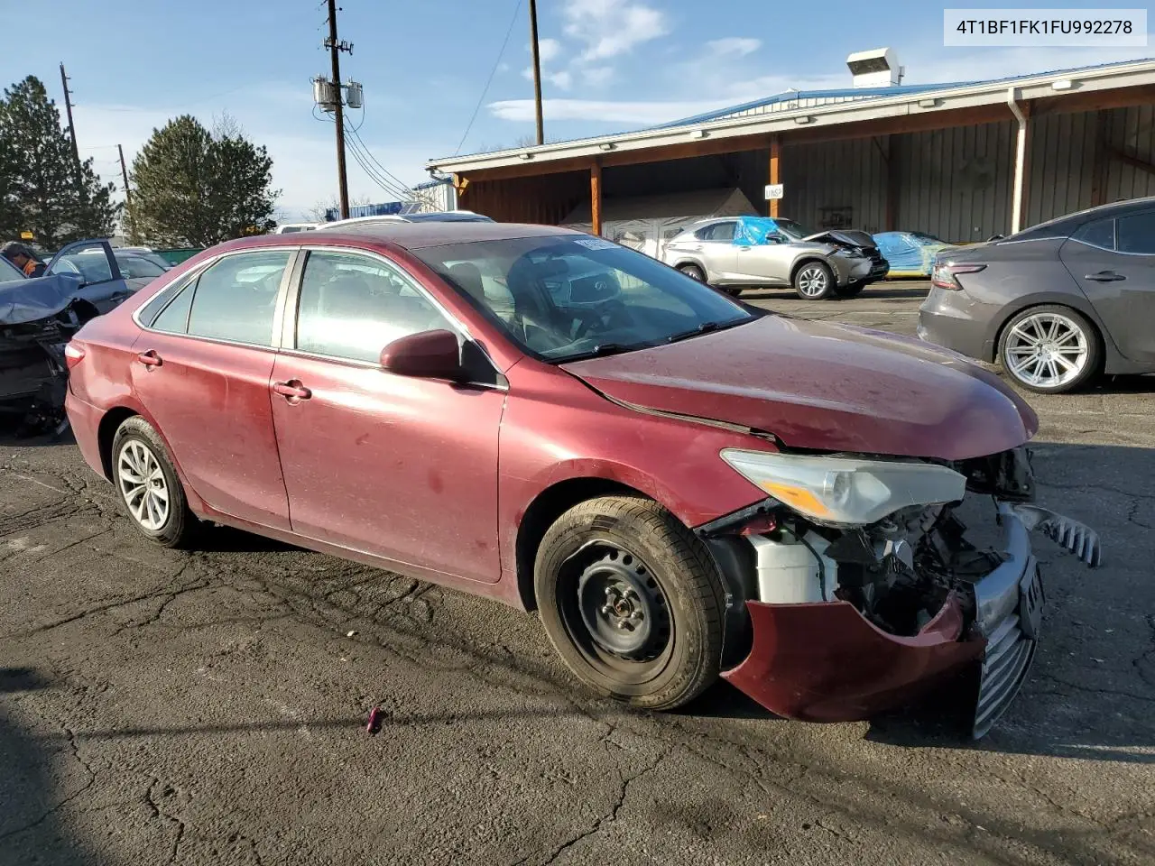 4T1BF1FK1FU992278 2015 Toyota Camry Le