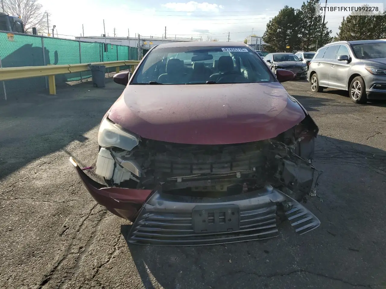 4T1BF1FK1FU992278 2015 Toyota Camry Le
