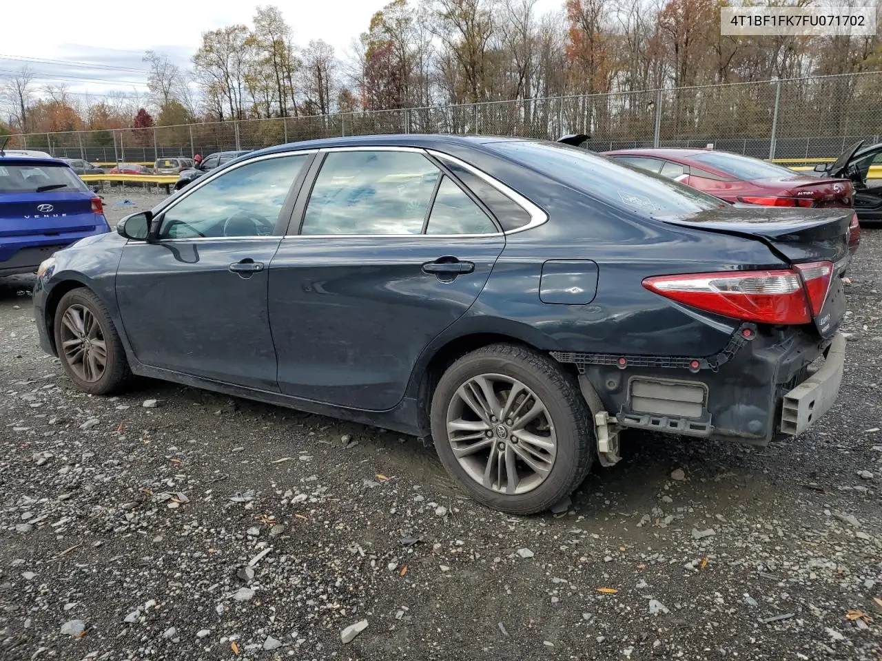 4T1BF1FK7FU071702 2015 Toyota Camry Le