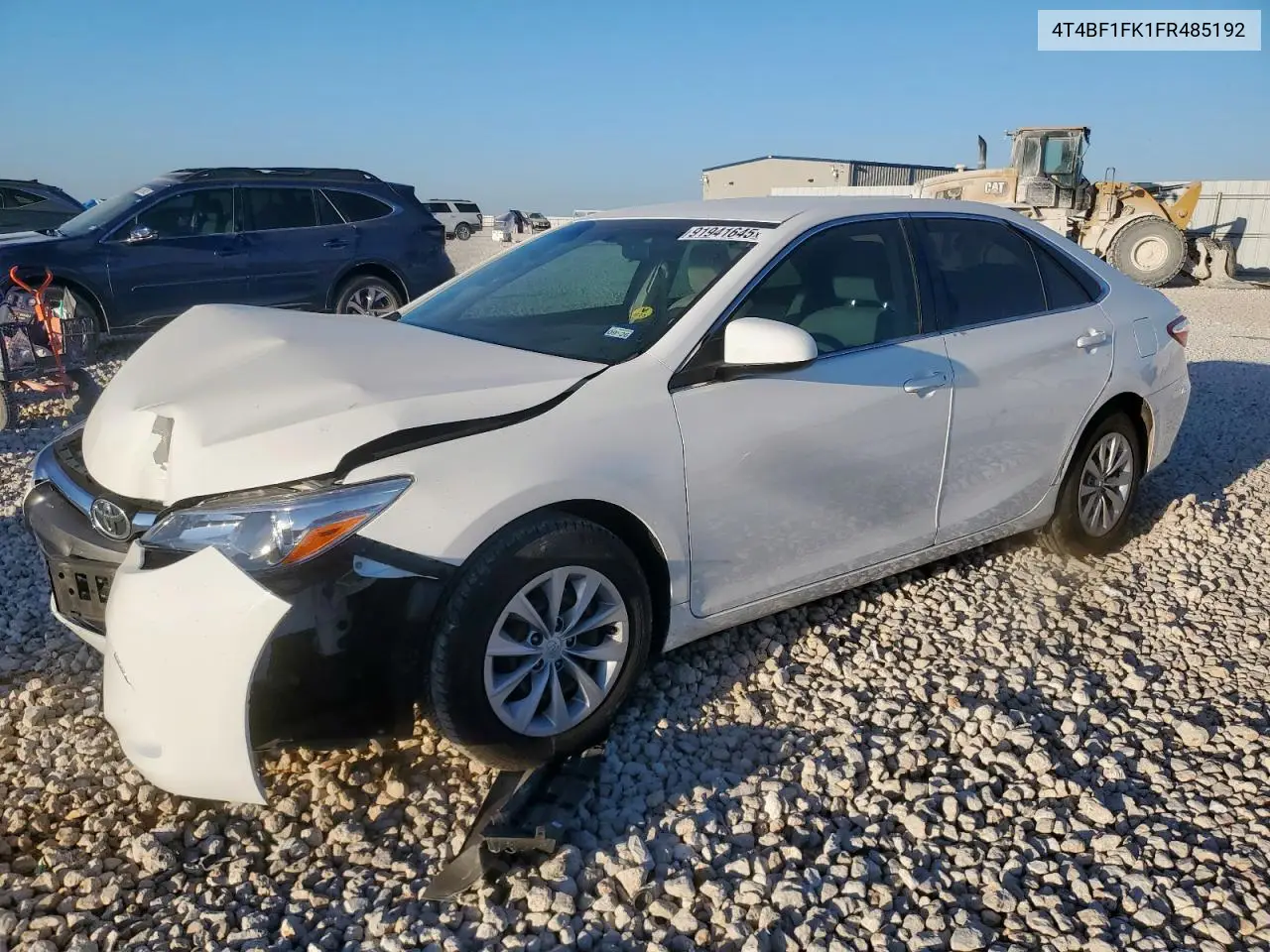 4T4BF1FK1FR485192 2015 Toyota Camry Le