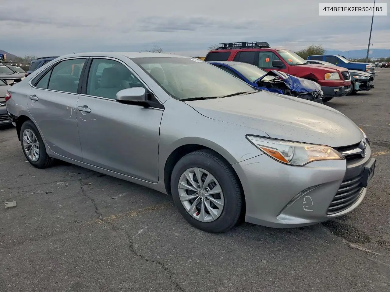 4T4BF1FK2FR504185 2015 Toyota Camry Le