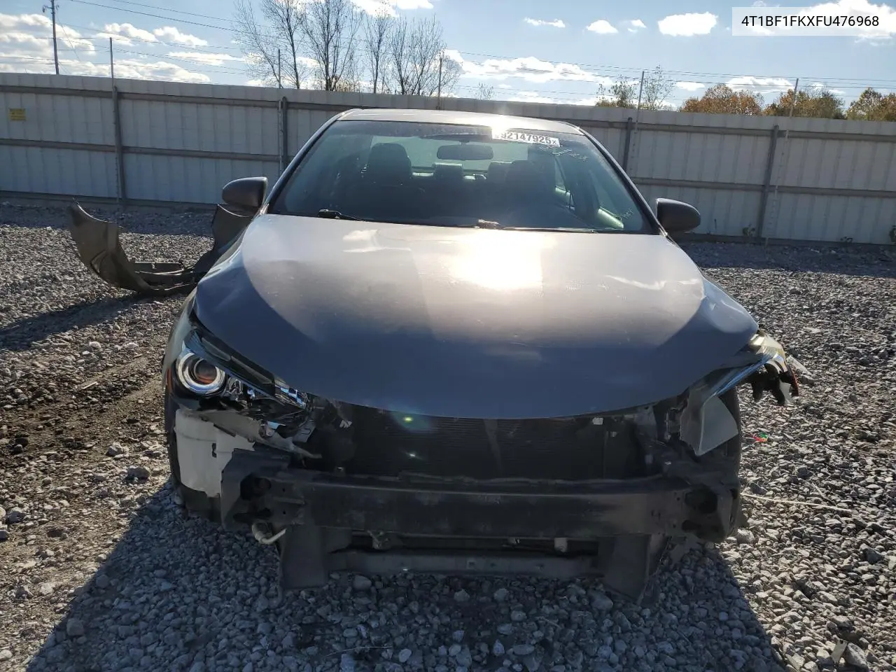 4T1BF1FKXFU476968 2015 Toyota Camry Le