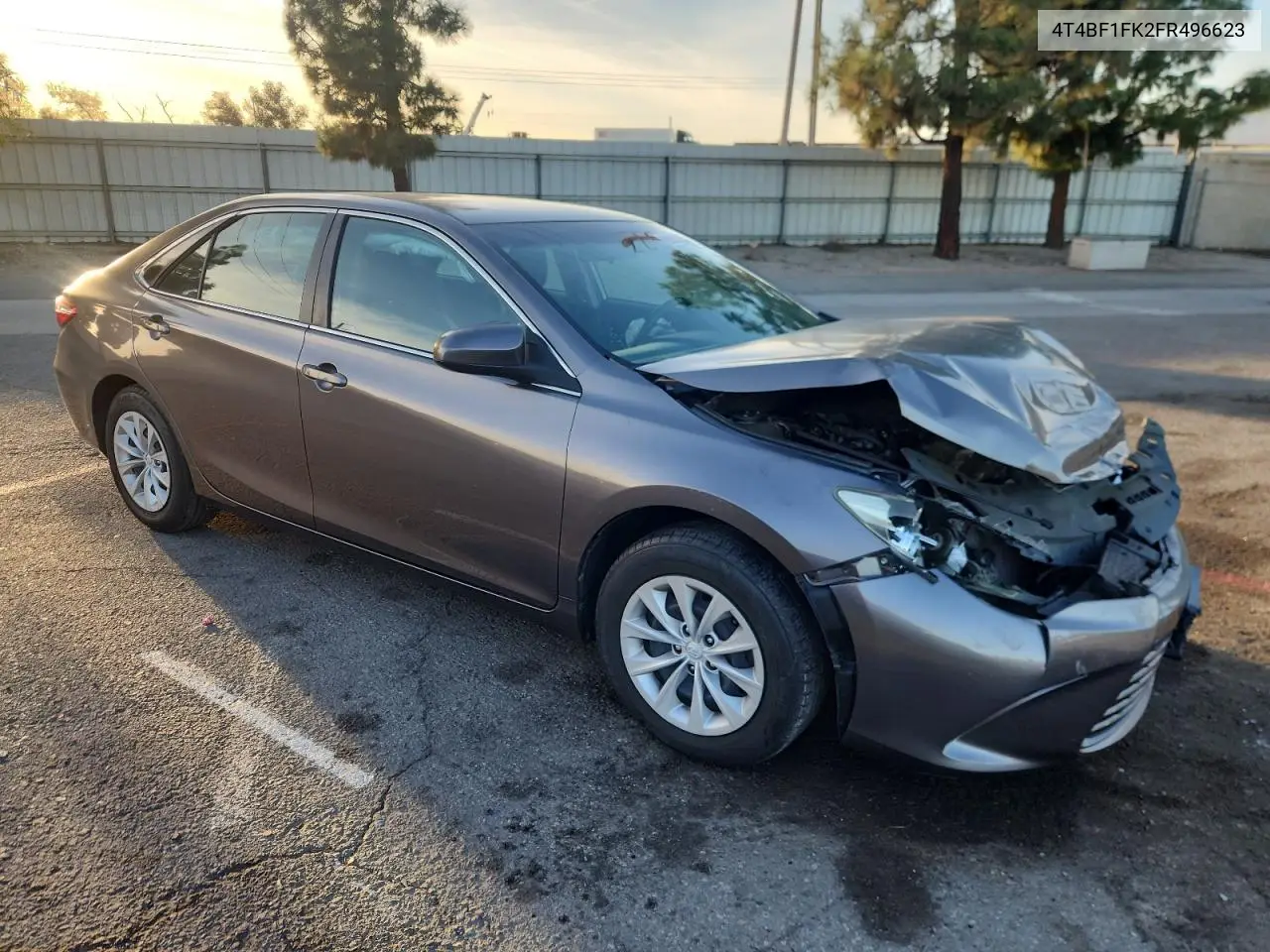 4T4BF1FK2FR496623 2015 Toyota Camry Le